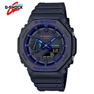 GA-2100 watch case GA-2100VB-1A VIRTUAL BLUE Fashionable resin watch strap M168