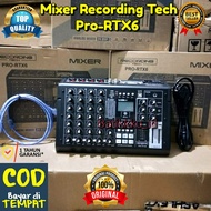 [ORIGINAL BISA COD] MIXER AUDIO RECORDING TECH PRO RTX6 PRO RTX 6 PRORTX6 ORIGINAL 24 BIT WITH SPECI