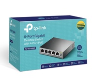 TP-Link TL-SG1005P 5-Port Gigabit Desktop Switch with 4-Port PoE(รับประกันLIMITED LIFETIME)