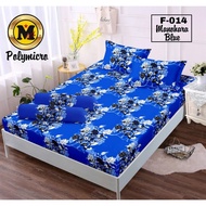 MANOHARA FLOWER MOTIF BEDSHEET SIZE 200CM 180CM/ 120CM/