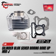 CYLINDER CYLINDER BLOCK SEHER BORING BORE UP MIO J FINO FI 115 MIO SOUL GT 59 MM 59MM