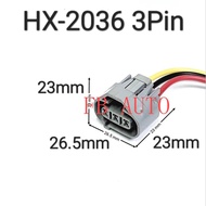 HX-2036 3Pin Perodua Kelisa Kenari Myvi 1.0 Viva Idle Air Control Valve & Isuzu Dmax TPS Sensor Sock