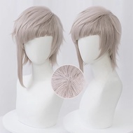 Anime Bungo Stray Dogs Nakajima Atsushi Cosplay Wig Unisex Short Grey Hair Heat Resistant Synthetic 