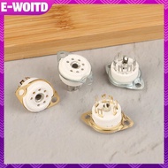 E-WOITD 2 PCS 7pin B7G Ceramic Vacuum Tube Soet Valve Base For 6Z4/EAA91/EC92, Etc. Vintage Audio Am