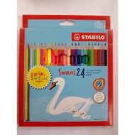 STABILO 24 color pencils