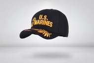 RST 紅星快遞 - 美軍 海軍陸戰隊 USMC 海陸紀念帽 棒球帽 鴨舌帽 黑色 ... 08072