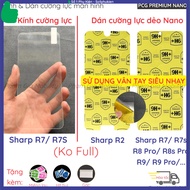 Glass & tempered screen protector Sharp R9, R9 Pro/ R8 Pro, R8s Pro/ R7, Aquos R7 R7s, Sharp R2 nano