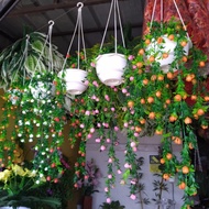 Terbaru pohon bunga gantung, bunga gantung plastik/artificial,