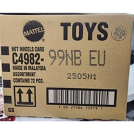 [LF]  HOTWEELS  CARS  C4982- 99NB  CASE  B  ONE CASE