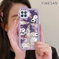 YIWESAN Casing Ponsel untuk OPPO A93 2020 F17 Pro Reno 4F Reno 4 Lite Reno 4 5G Case pola lollipop K