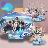 Azur Lane Stand Merchandise Two-Dimensional Acrylic Ornaments 15cm Anime Display Chassis Table Pendu