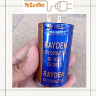 Elco 10000uf 50V 100V/ Capacitor 10000 micro 50 Elko 100Volt RAYDENVOLT