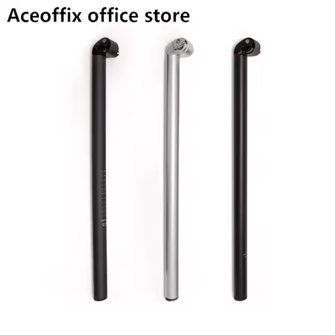 Aceoffix 31.8*550mm Bike seatpost for Brompton A/C/P/T Line bicycle seat post accessories Carbon fib