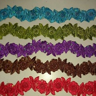 Embroidery Lace 2" (With Beads & Sequence)