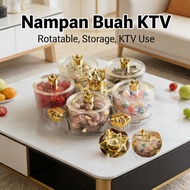 KTV Table Fruit Tray Coffee Fruit Set Includes Fruit - Crown Room Table Snack Guest Storage