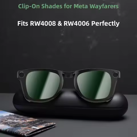 Hibloks For Ray-Ban Meta Wayfarer & GEN 2 RW4012/RW4008/RW4006 Smart Glasses Clip M&L Polarized Sung