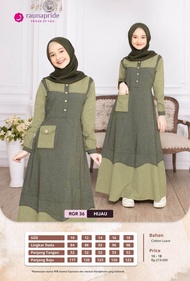 Rauna Gamis Remaja / RGR - 36 / Fashion Muslim Remaja