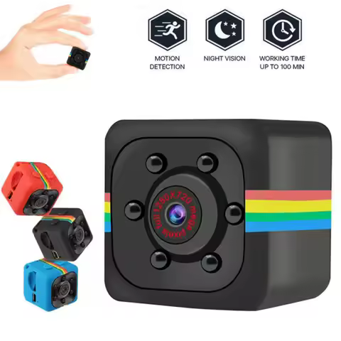SQ11 Mini Camera FHD 960P Camcorder Motion Sensor Night Vision DVR Sport DV