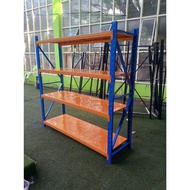 ชั้นวางของ  MicroRack Warehouse shelf ขนาด 2 เมตร ที่วางในโรงงาน รับได้ 800 กก (ส่งฟรี)