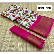 Saree Bagalpuri(16) Soft Linen Cotton Saree with 8 Colours Saree for Women Indian Saree