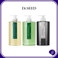 [Dr.seed] Vegan Cool Anti Hair Loss Shampoo Dandruff Oily Care Soothing Calming Scalp Deep Cleansing Purifying Pore Black Bean Peppermint and Lemon Tea Tree and Lime 1000ml