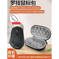 適用羅技M650L M750L M558 M557鼠標收納包M705 M546  M545 M337 M336 G705極光無線鼠標盒保護殼便攜袋