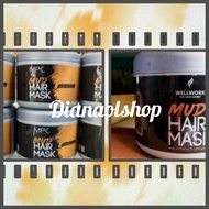 Wellwork (MPC) Mud Hair Mask Lumpur Keratin Premium 500gr