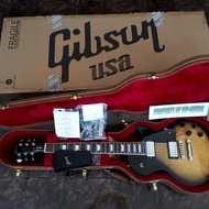 gitar gibson original usa les paul studio vintage burst