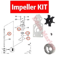 Water Pump / Impeller KIT for YAMAHA 15HP 2st outboard (E15C model) / MARINER 15HP 2st (684C model)