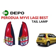 PERODUA MYVI LAGI BEST TAIL LAMP RED WHITE BRAND:DEPO