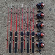 TASA- Joran Pancing Udang 3set / 5 set Action Lentur