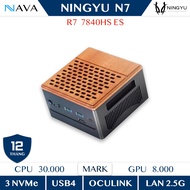 Mini PC NINGYU N7 Ryzen 7 7840HS ES RAM 32GB LPDDR5X 7500MHz AI Gaming