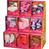 Our Generation doll Shoes doll Shoes toy accessories.