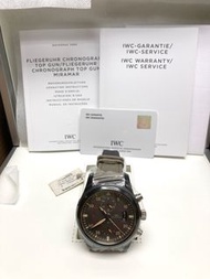 Brand New (未用品) , IWC , Ref : Pilot Chronograph Top Gun Miramar