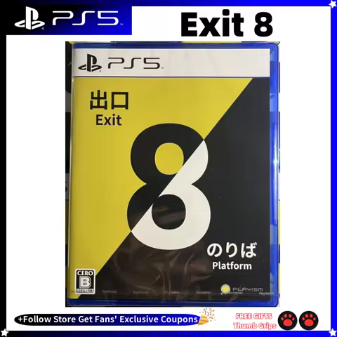 PS5 New Game CD Exit 8 Playstation 5 Game Discs Playstation5 Games Ps5 Exit 8
