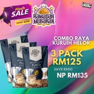 KOMBO 3 PACK KOPI MOCHA LATTE FLACO untuk mengawal Diabetic Darah Tinggi Jantung Gout