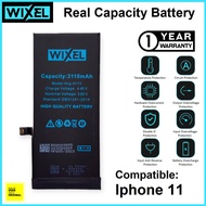 WIXEL ORIGINAL Baterai Iphone 11 Batre Batrai Battery Dual Double Power HP Handphone Apple Ip Ori