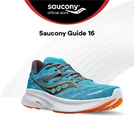 Saucony Guide 16 Road Running Stability Shoes Men's - Agave/Marigold S20810-25