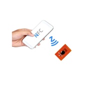 10Pcs 13mm*8mm NFC213 144 Byte Anti Metal Mini RFID Stickers 13.56 MHZ NFC Micro Chip FPC Tag