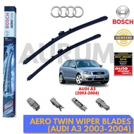 Bosch Aero Twin Wiper Blade set for Audi A3