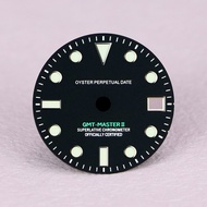 28.5mm NH34 Dial mod GMT-MASTER SEIKO Modified Blue/Green Luminous
