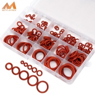 150PCS PCP Paintball VMQ High Pressure Sealing Silicone O-rings Red OD 6mm-30mm CS 1.5mm 1.9mm 2.4mm