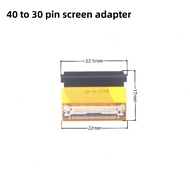 WSG 1Pcs Laptop Computer Parts 51PLVDS LED Screen EDP 30Pin To 40Pin 40Pin To 30Pin Converter Cable 