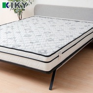 [特價]【KIKY】烏克蘭奈米石墨烯硬式獨立筒床墊(單人3尺)