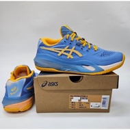 Gel Resolution X Padel Blue Yellow Tennis Shoes Padel/ Size 36 to 40