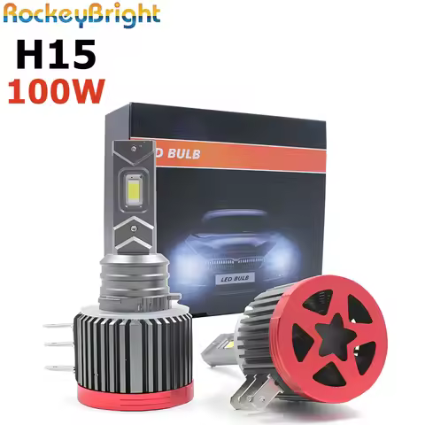 100W X5 H15 H7 Car LED Headlight Bulb Fog Light H11 HB3 Canbus 6000k H7 H11 9005 HB3 Auto LED Headla