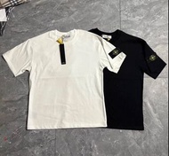 STONE ISLAND  圓領短袖 白/黑色