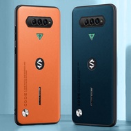 For Xiaomi Black Shark 4 4s Pro Fashion Luxury PU Soft Leather Back Cover Shockproof Case
