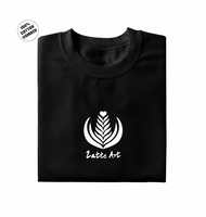 Promo  Distro Baju Pria Terlaris kaos Oblong Coffe Latte Art White Super Premium