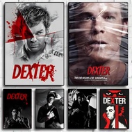 Dexter Morgan Movie Poster Prints For Bedroom Home Wall Decoration,No Frame Canvas Painting Gift CJL